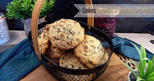 Cookies Amandes et pépites de chocolat