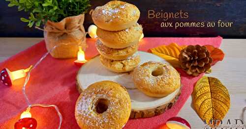 🍁Beignets aux pommes au four🍁