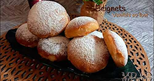 Beignets Vanillés au four