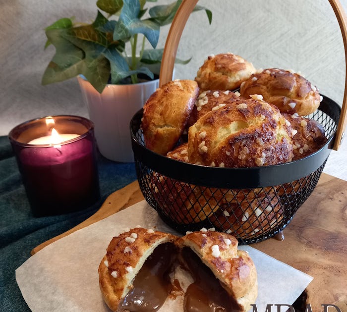 Chouquettes Géantes fourrées à la crème au chocolat