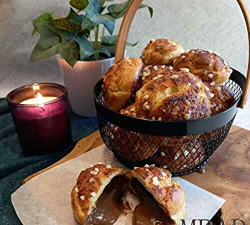 Chouquettes Géantes fourrées à la crème au chocolat