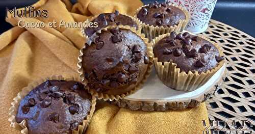 Muffins Cacao et Amandes