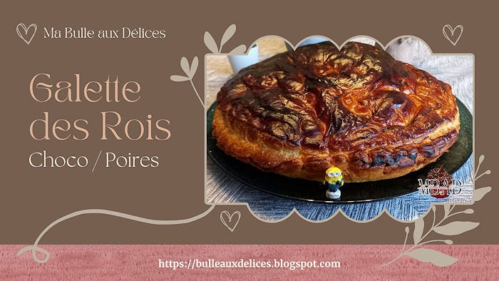 Galette des Rois Choco Poires