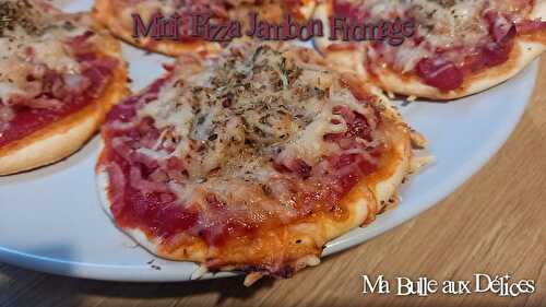 Mini Pizza Jambon Fromage