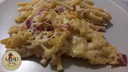 Gratin de Macaroni au Jambon