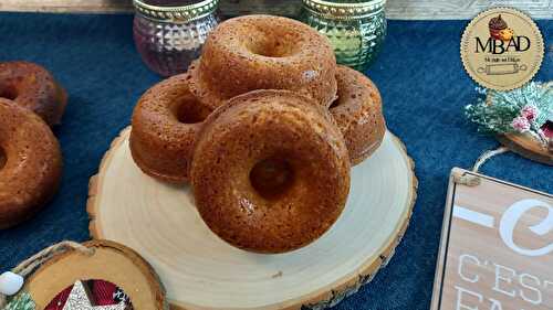 Mini Donuts moelleux au chocolat blanc