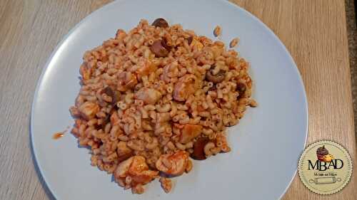 Coquillettes au Poulet Sauce Tomate