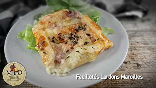 Feuilletés Lardons et Maroilles