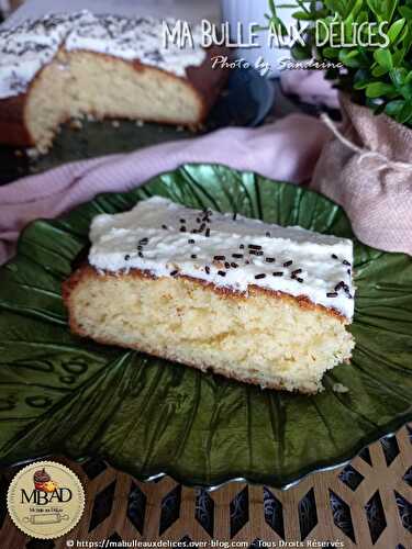 Cake à la fleur d'oranger