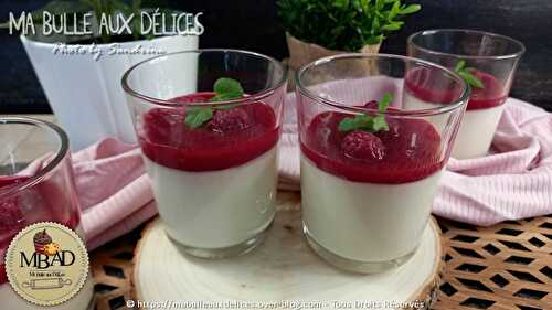 Panna Cotta aux Framboises