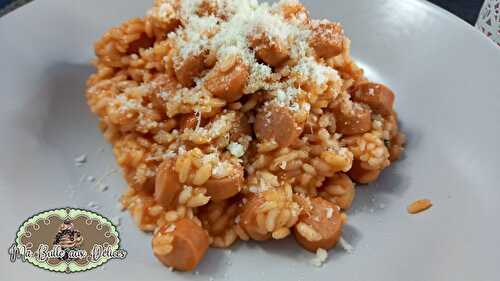 Risotto aux Knacki® à la sauce tomate