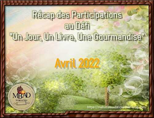 Vos Participations au Défi - Avril 2022