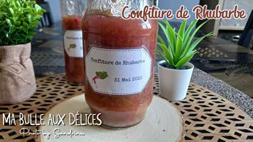 Confiture de Rhubarbe