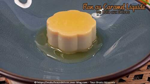 Flan au caramel liquide