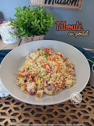 Taboulé au poulet