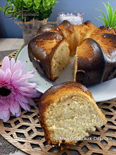 Gâteau au lait chaud