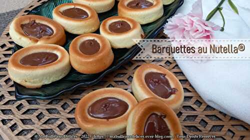 Barquettes au Nutella®