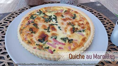 Quiche au Maroilles