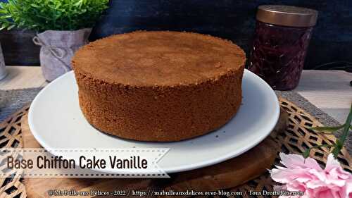 Base du Chiffon Cake