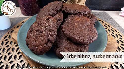 Cookies Indulgence, les cookies tout chocolat