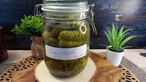 Cornichons en conserves