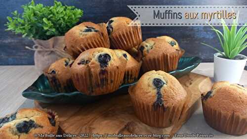 Muffins aux Myrtilles