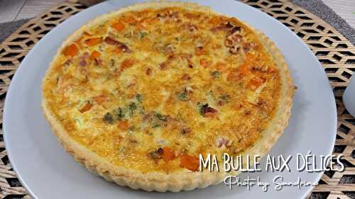 Quiche Carottes et lardons " Bataille Food #105 "