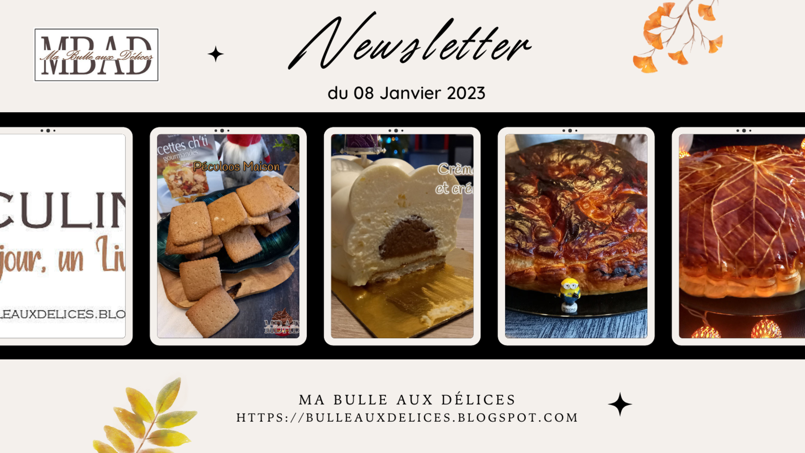 🐞Newsletter du 08 Janvier 2023🐞