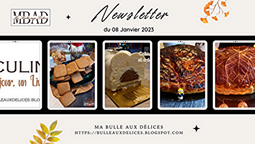 🐞Newsletter du 08 Janvier 2023🐞