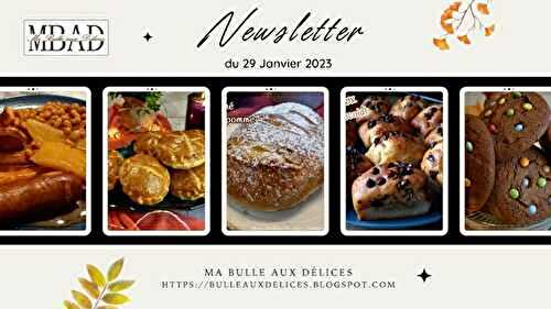 🐞Newsletter du 29 Janvier 2023🐞