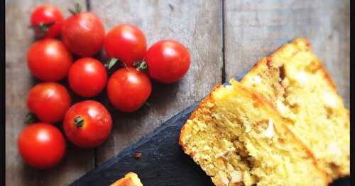 Cake aux tomates grillées 