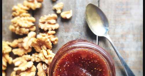 Confiture figues et noix (version 2.0)