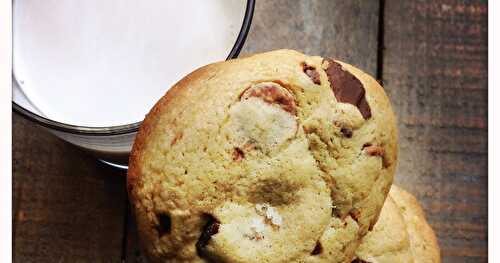 Cookies aux 2 chocolats et fleur de sel (souvenir culinaire de New York nº2)