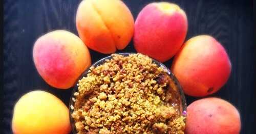 Crumble pomme/abricot