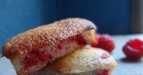 Financiers framboise (un tour en cuisine nº257)