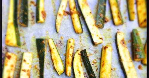 Frites de courgettes