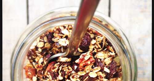 Granola fruits secs et chocolat (parce que je ne veux pas choisir)