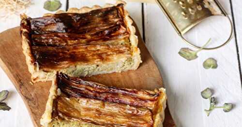 Ma nouvelle tarte aux poireaux