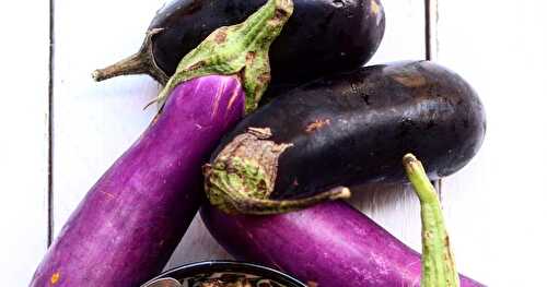 Ma purée d'aubergine