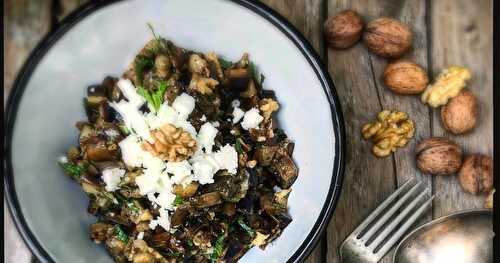 Ma salade d'aubergine