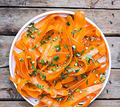 Ma salade de carottes crues