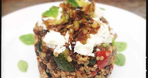 Ma salade de quinoa et compagnie (recette fourre-tout)