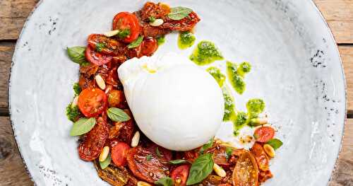 Ma salade de tomates et burrata