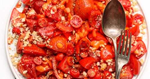 Ma salade de tomates