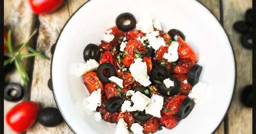 Ma salade grecque à moi (recette pour retenir l'été)