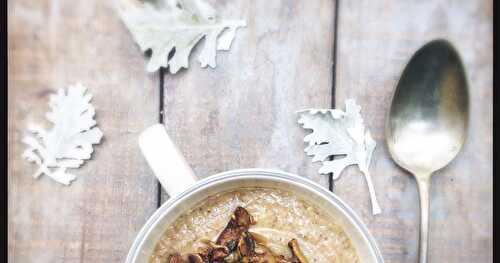 Ma soupe d'automne: Soupe de champignons 