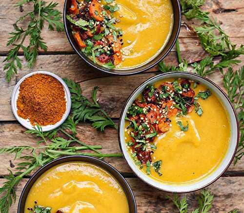 Ma soupe de carottes au ras-el-hanout