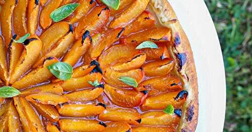 Ma tarte aux abricots