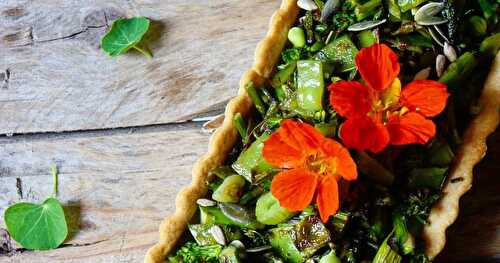 Ma tarte aux légumes verts