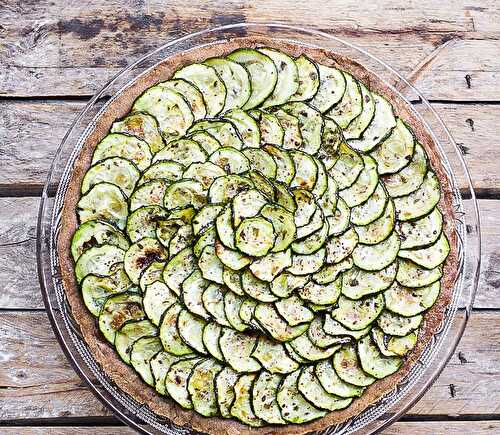 Ma tarte courgettes et labneh